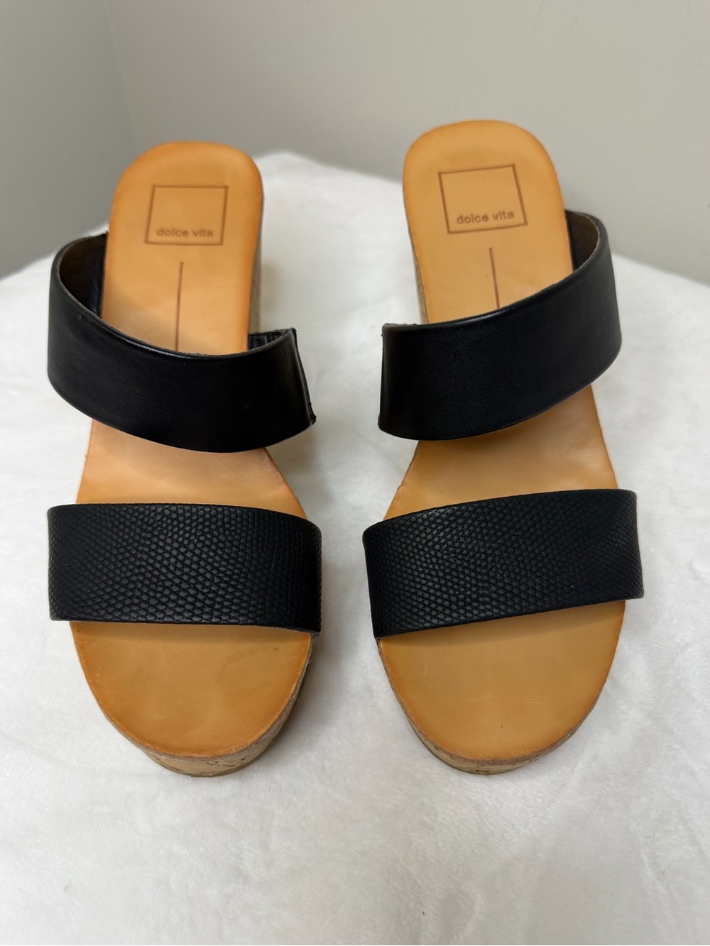 Dolce Vita Porcia Wedges in Black Size 7.5